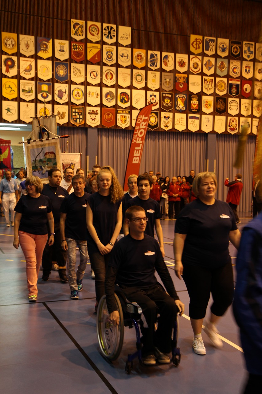 Les archers de la savoureuse au 24H internationales de Belfort 2016.